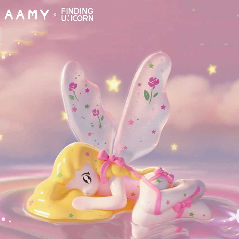 페이딩 AAMY Melt With You 블라인드 박스 귀여운 액션 피규어 모델 : 록벨