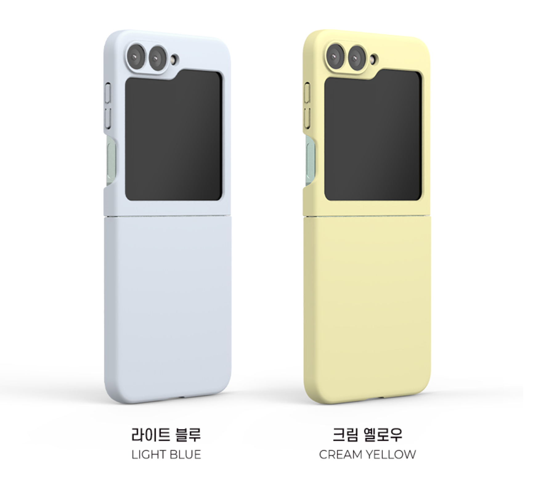 갤럭시 Z플립6 케이스 제트플립6 슬림 커버 소프트 - 상세 이미지 2