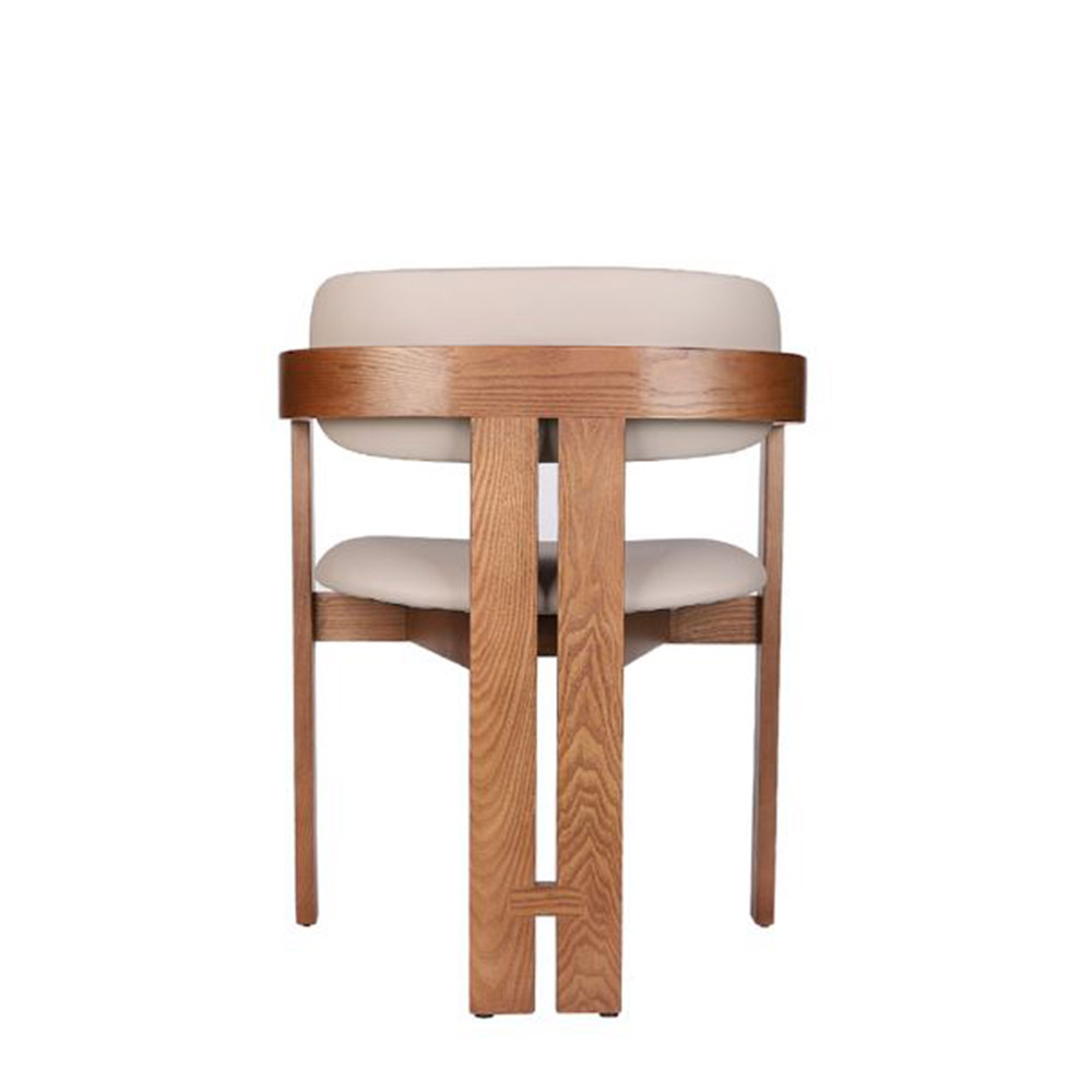 [우드/식탁용] 원목 엘라암 테이블 체어 Y3-30