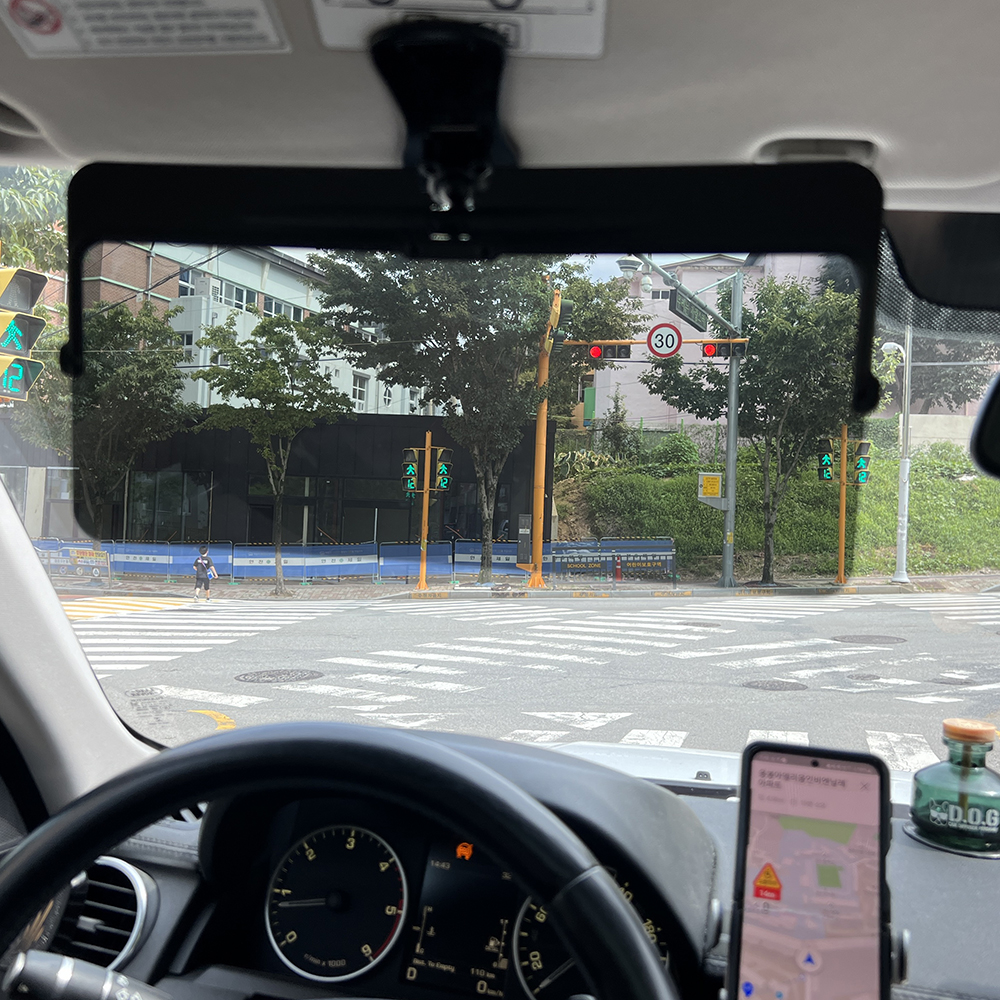 차량햇빛가리개 자동차 선바이저 앞유리 차량용 운전석 햇빛가리개 - 상세 이미지 3