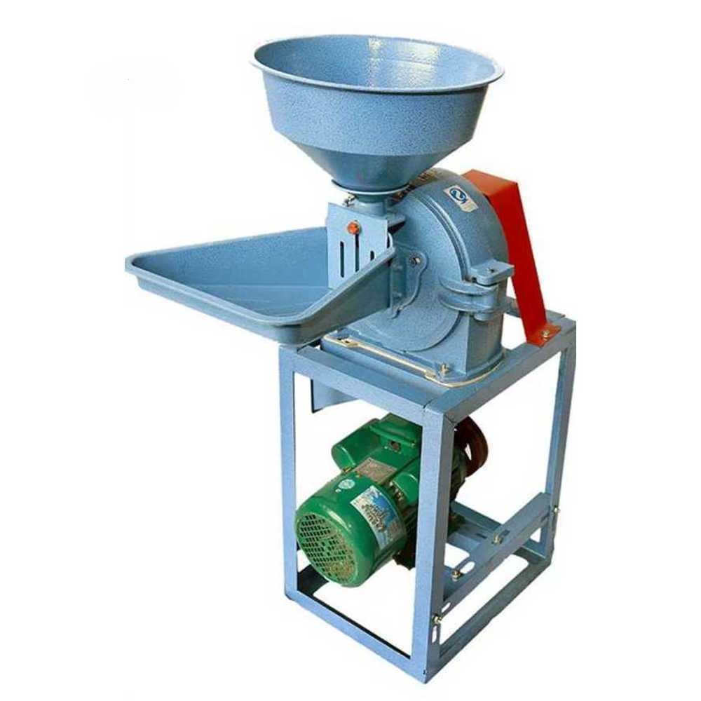 220V 곡물 분쇄기 대용량 방앗간 가루 사료 제분기 3.0HP - 상품 이미지