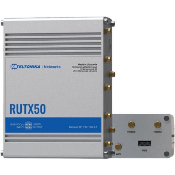 텔토니카 WLAN RUTX50000000 산업용 5G 라우터 듀얼 밴드 유무선공유기 sim 동시연결 Single : Opal
