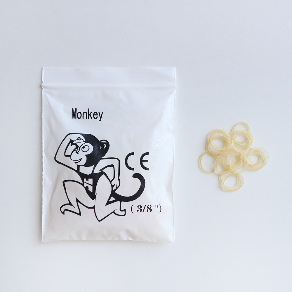 치아 교정 고무줄 교정기 교정용 100개 세트 5size 이빨 교정 치과 고무 후크 걸이 - 상품 이미지
