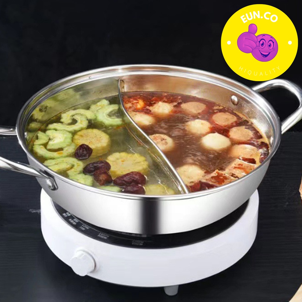 칸막이 냄비 인덕션 가스렌지 훠궈 마라탕 샤브샤브 전골 오뎅탕 어묵탕