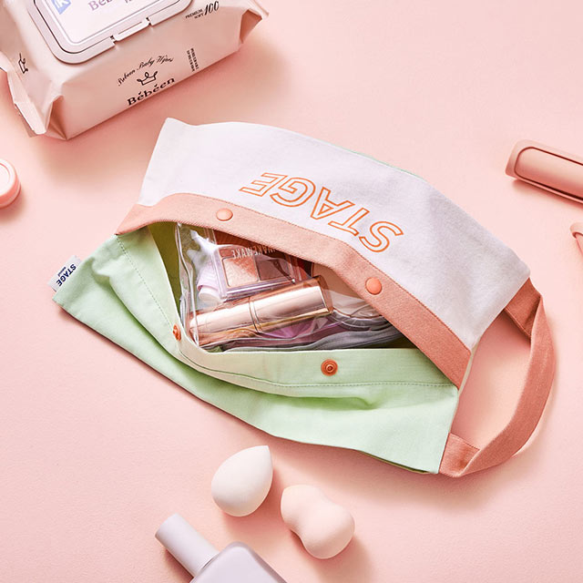 기저귀 유모차 가방 파우치 [크레용]