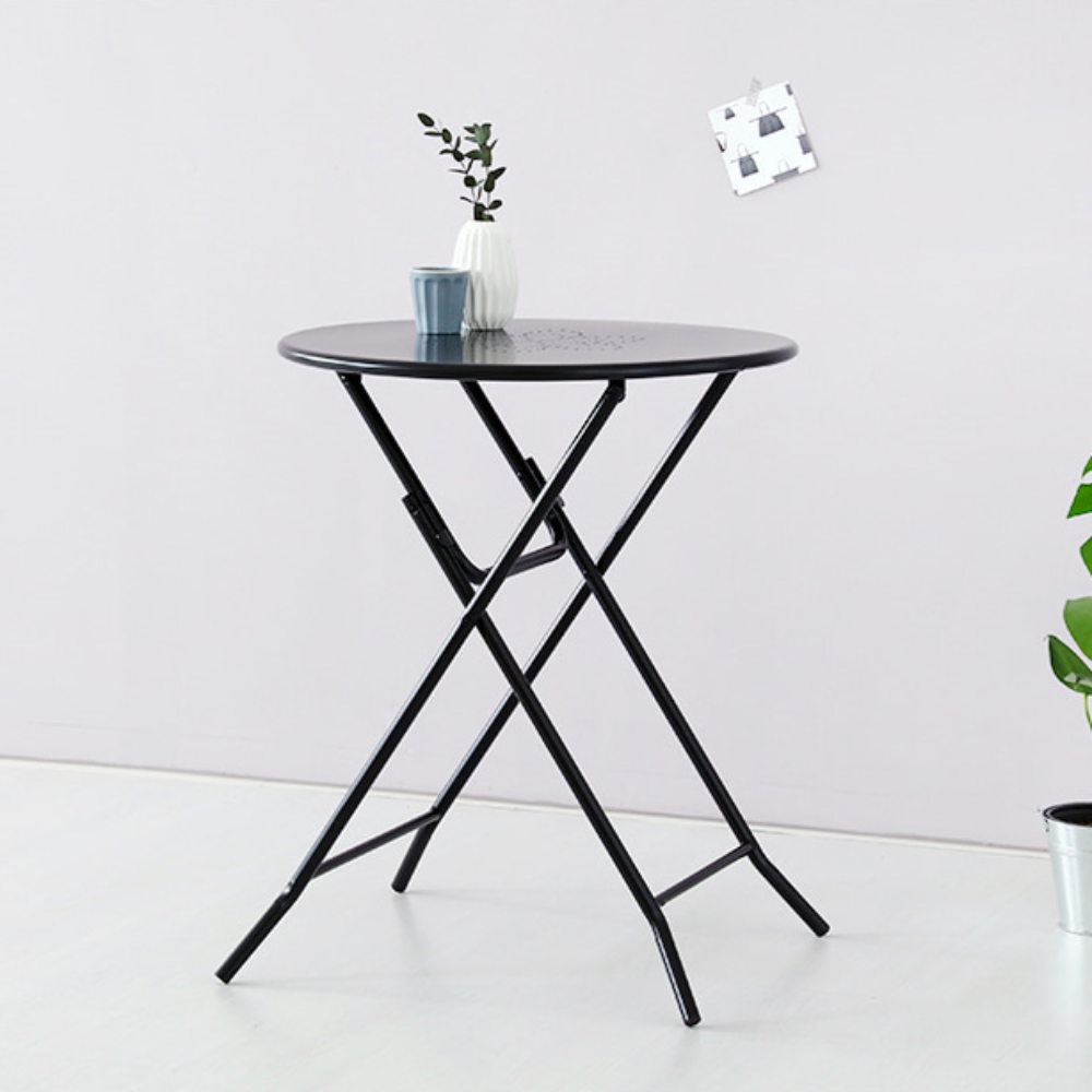 야외용테이블 테라스 피크닉 발코니 옥상 정원 접이식 테이블 FLOWERPUNCH