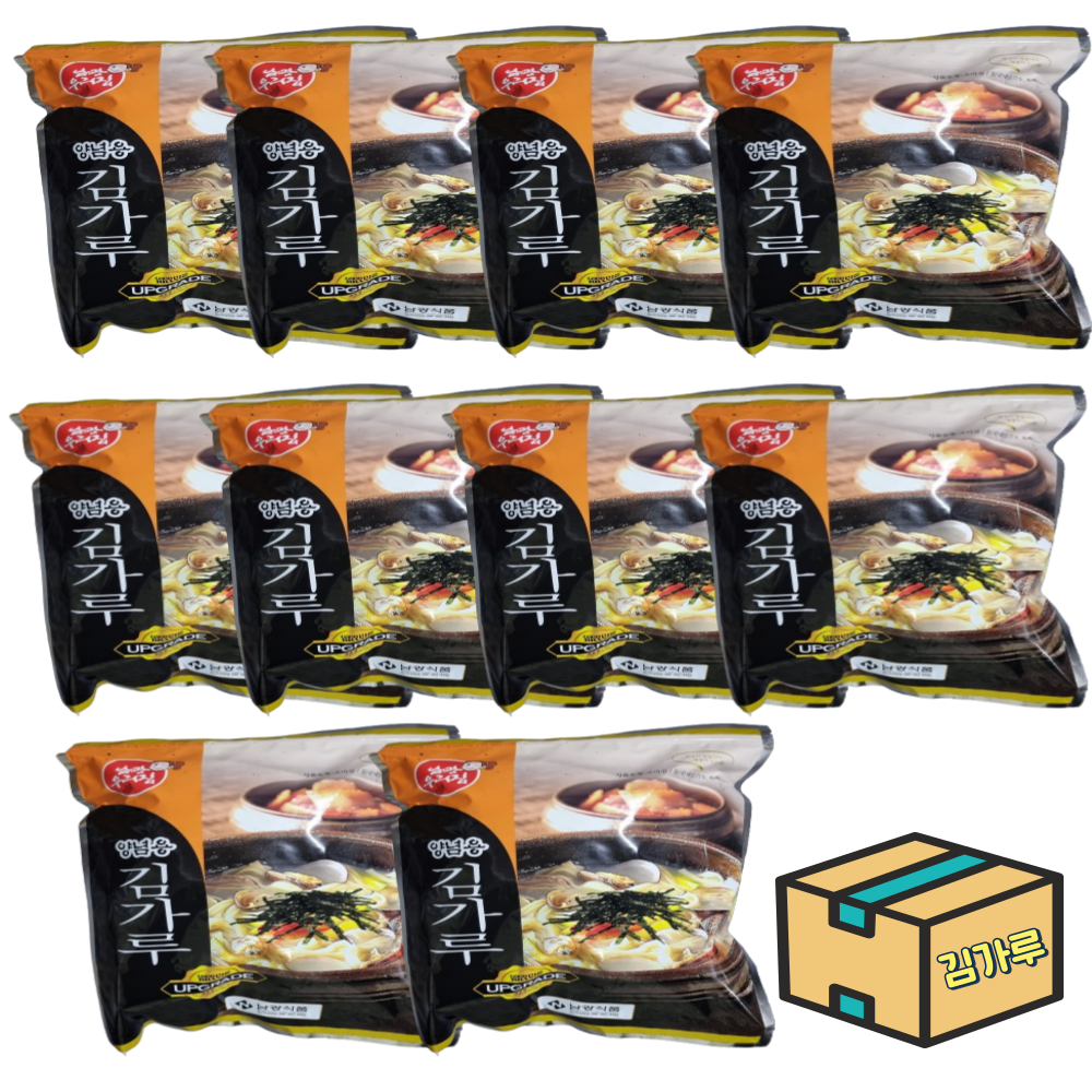 남광 김가루400g 김함량77% 업소용 대용량김가루 조미 김자반 돌자반 10개 1박스 - 메인 이미지
