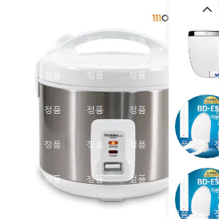 대웅모닝컴 10인용 전기 보온밥솥 DWR-L100KP 가정용밥솥 간편취사 분리형커버 분리형파워코드