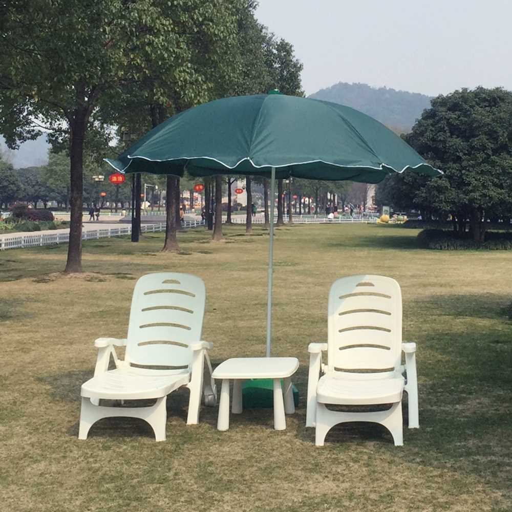 야외 해변 의자 접이식 썬베드 용 카페 펜션 수영장 의자 - 상세 이미지 3
