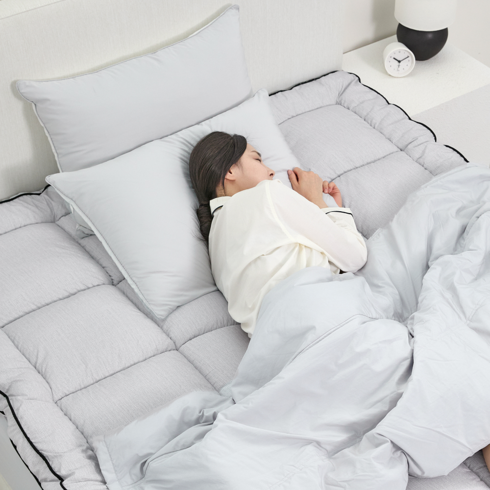 슬라운드 클라우디 알러지케어 침대 바닥 거실 손님용 토퍼 SS