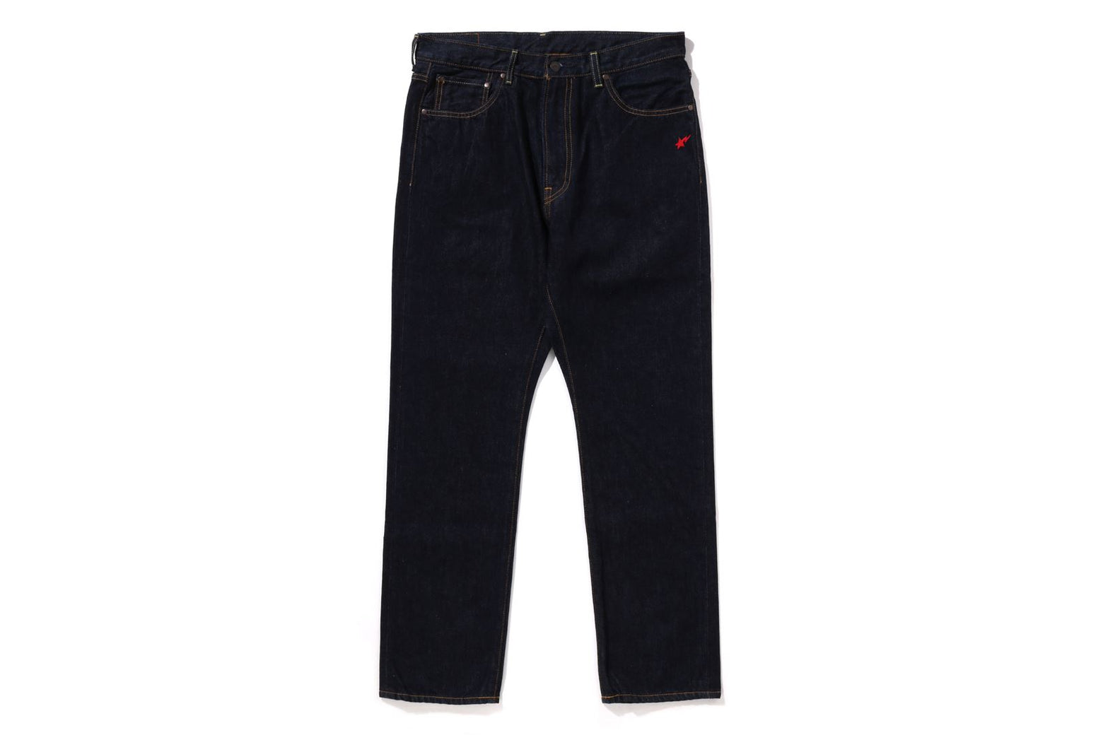 베이프 청바지 STA APE HEAD REGULAR FIT DENIM PANTS 1K22-150-001 - 상세 이미지 2