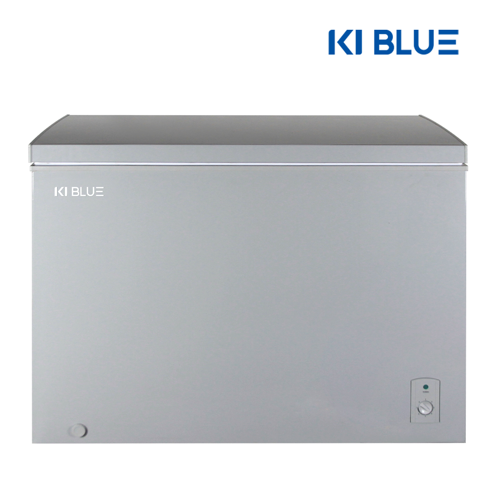 가정용 미니 소형 스탠드 냉동고 보존식 작은 서브 얼음 원룸 다목적 그레이 KFHF-300D