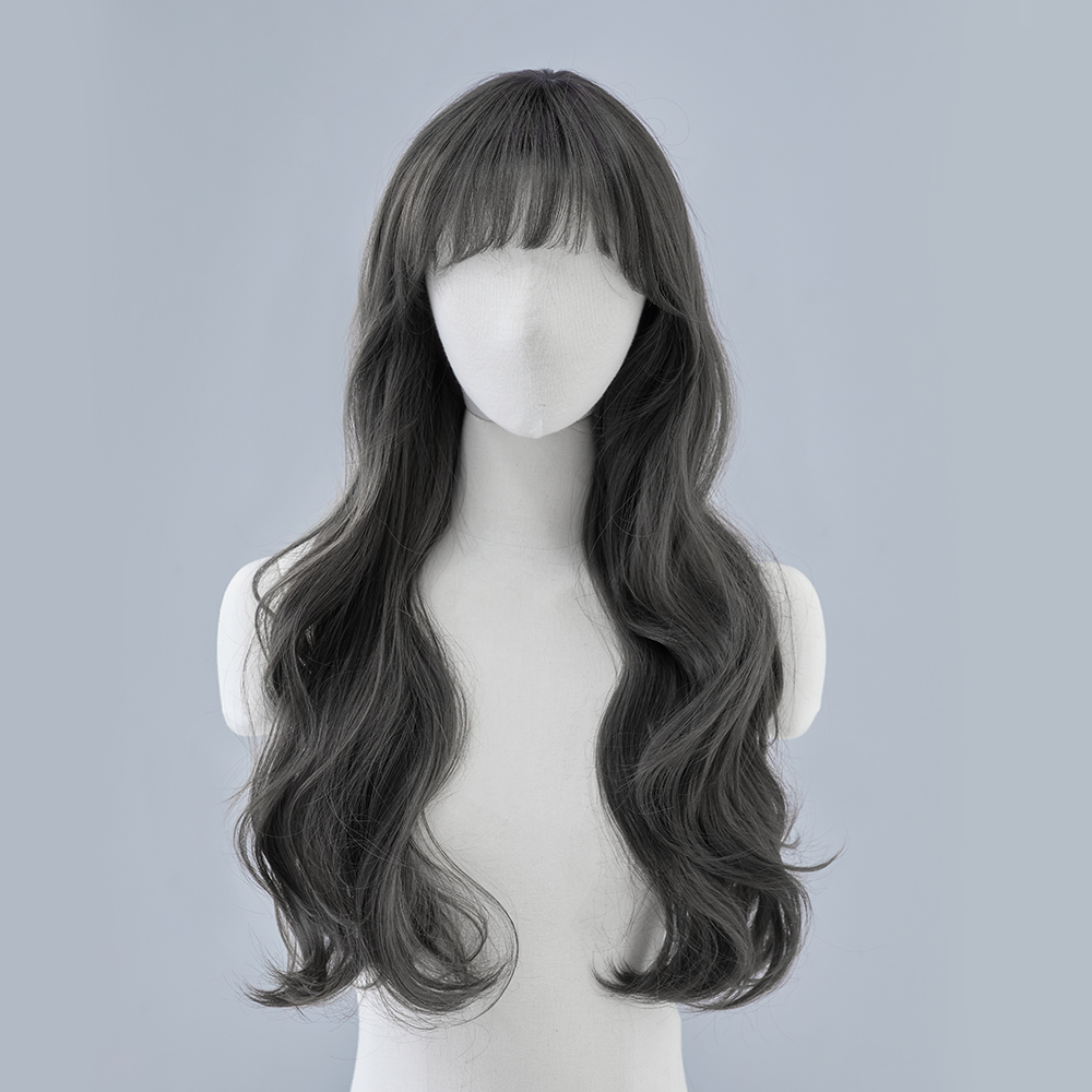 통가발 걸리쉬 롱웨이브 여신머리 자연스러운 가벼운 데일리 이미지 4