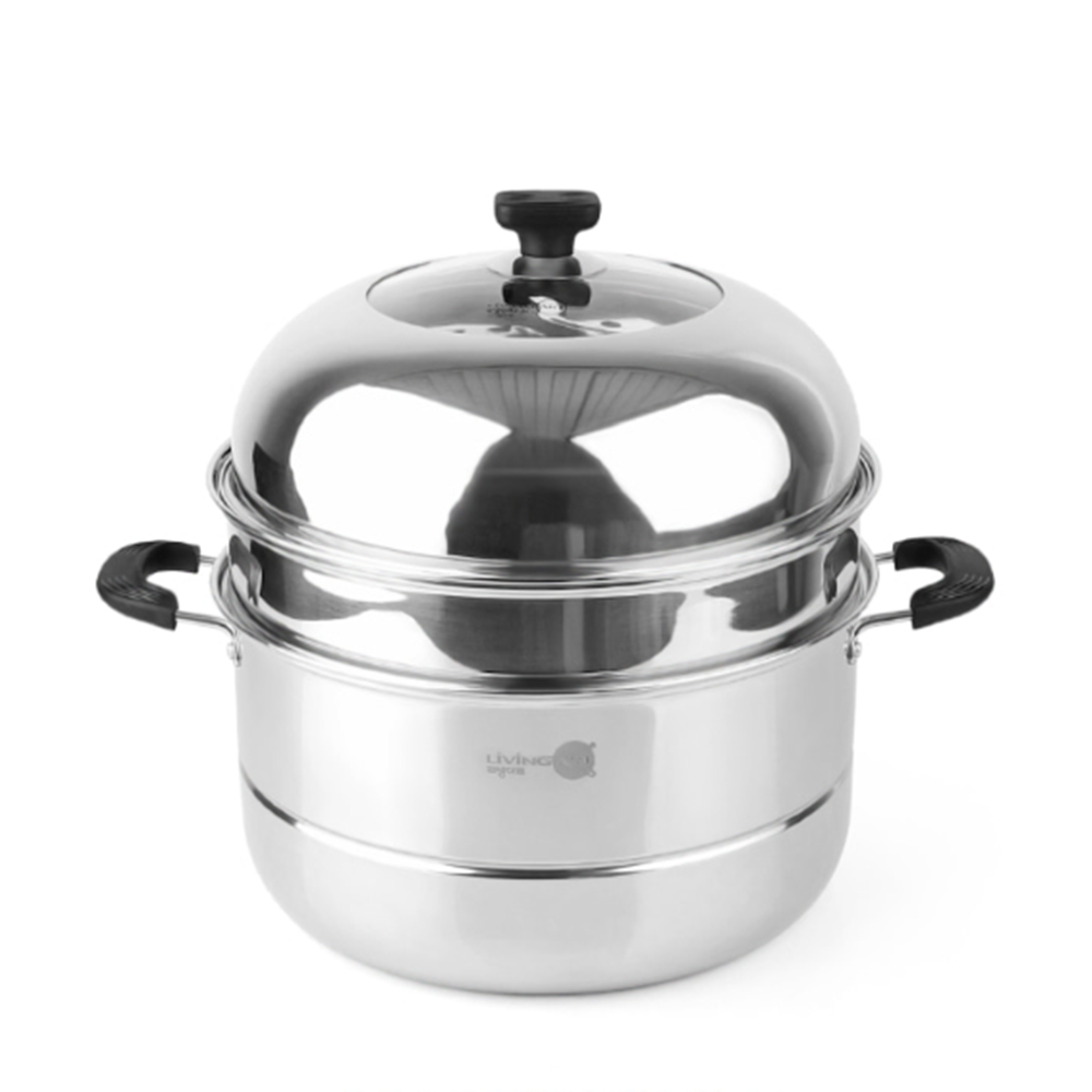 스탠냄비 스텐 찜판 대형 찜솥 큰 곰솥 찜기 찜통 대용량 들통 - 상세 이미지 3