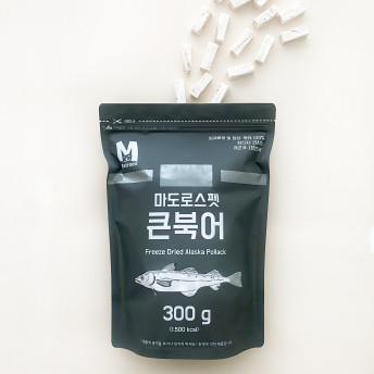 마도로스펫 큰북어 300g 동결건조 강아지 간식 북어트릿