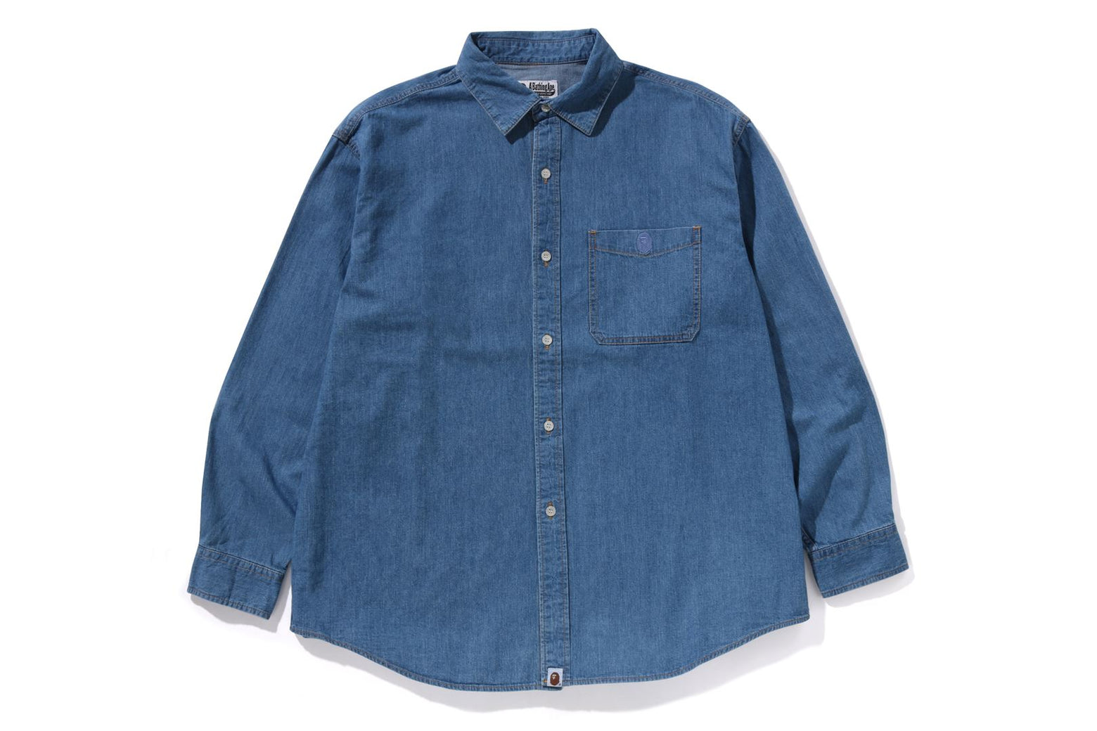 베이프 셔츠 CHAMPION RELAXED FIT DENIM L/S 1K22-131-003 - 상세 이미지 2