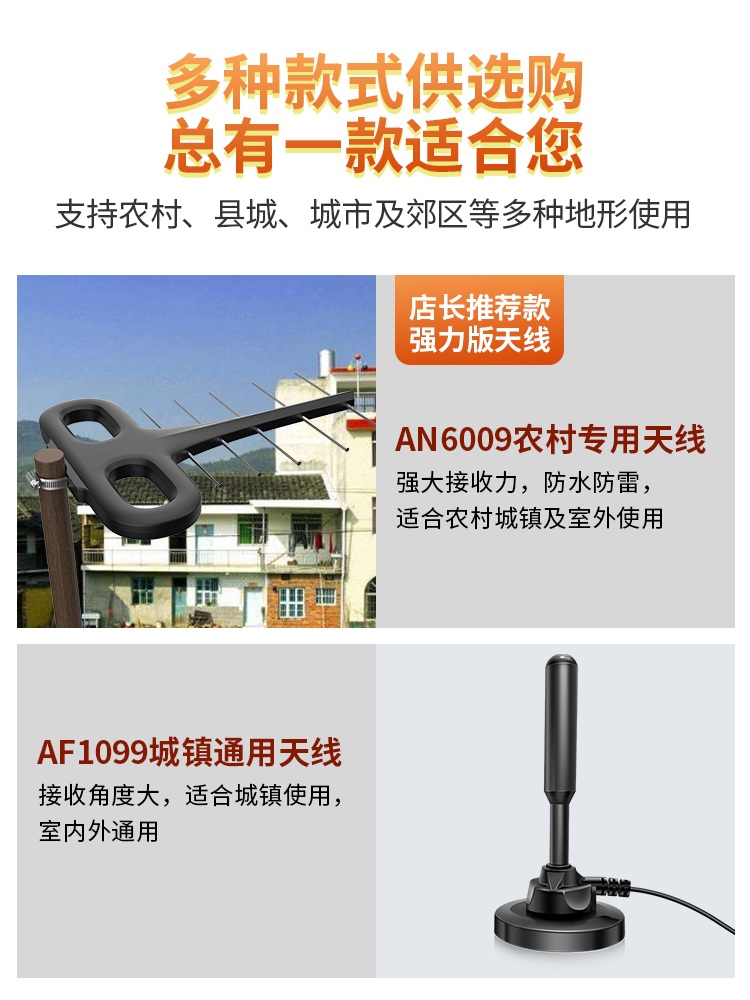 dmb수신기 TV 안테나 uhd 실내 지상파 증폭기 AF1099 SD 키트 5m - 상세 이미지 4