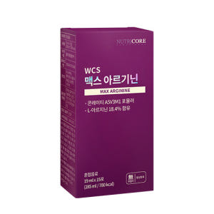 뉴트리코어 WCS 맥스 콘레이티 아르기닌 19mlx15포 1박스 맛있게 먹은 솔직 후기 - 상품 이미지 1