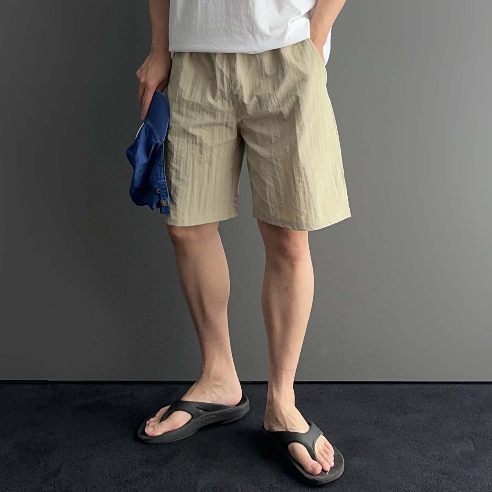 1+1 냉장고반바지 방수반바지 나일론쇼츠 - 상세 이미지 5