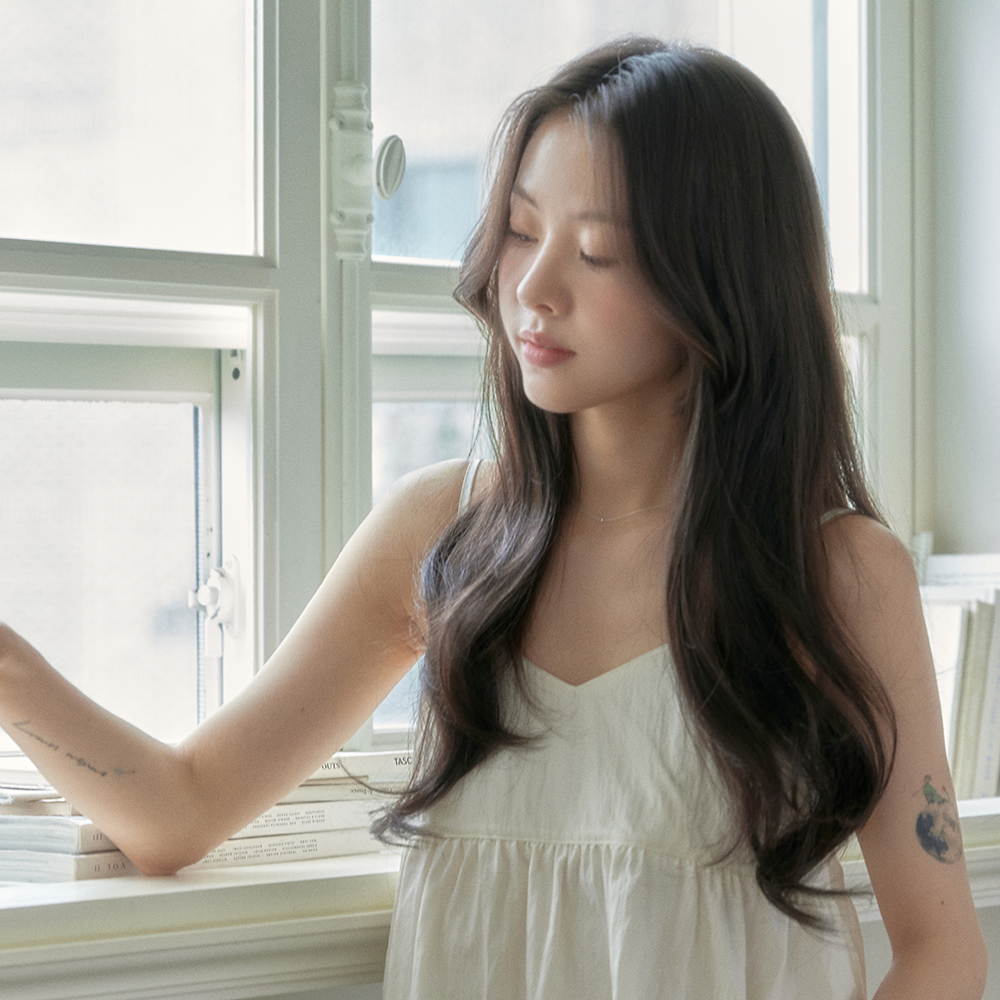 붙임머리 헤어피스 글램웨이브 3피스 똑딱이 부분 가발 긴머리 - 상세 이미지 2