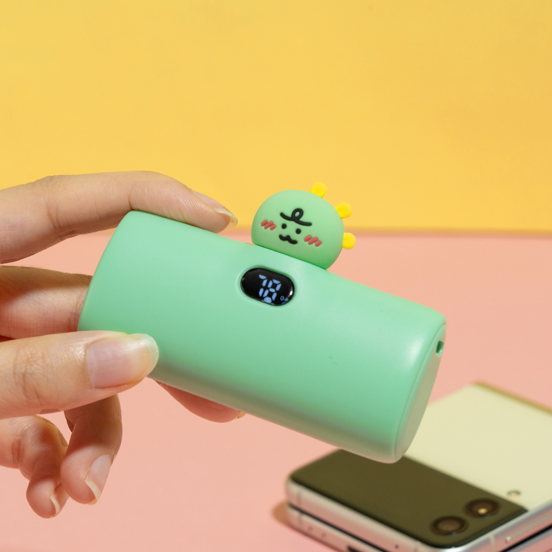 니니즈 빼꼼 도킹형 20W 보조배터리 5000mAh (C타입) 죠르디 - 상세 이미지 5