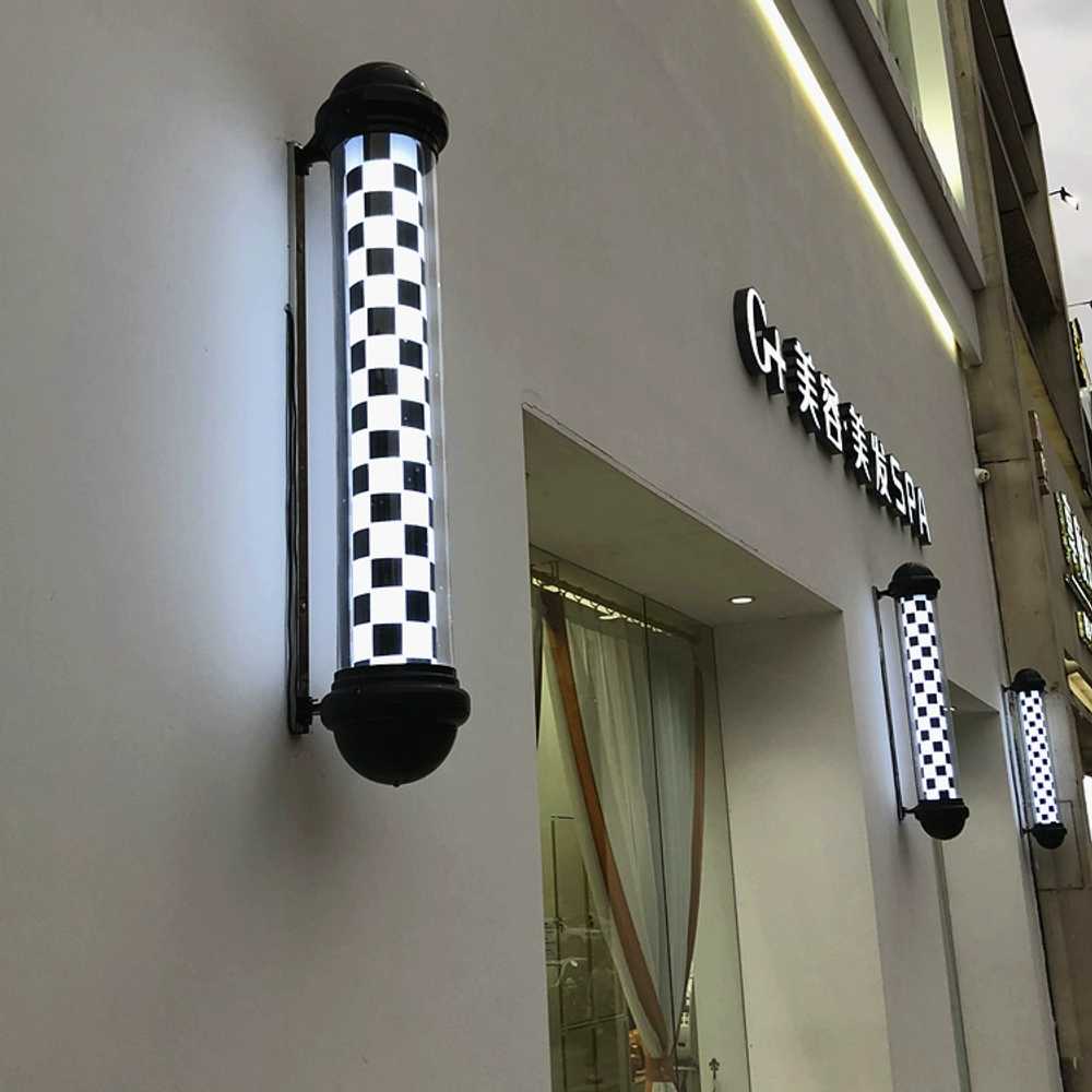 미용실싸인볼 LED 조명 야외 간판 인테리어 100cm - 상세 이미지 5
