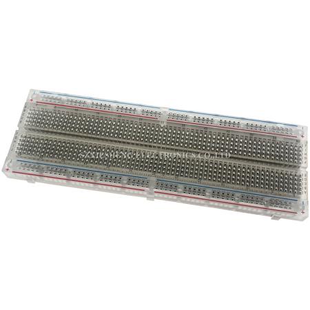 MB-102 타이 포인트 솔더리스 브레드보드, 흰색 및 투명 PCB 테스트 개발 보드, 아두이노 쉴드 프로토타이핑용 DIY, 400/830 : 골드그로브