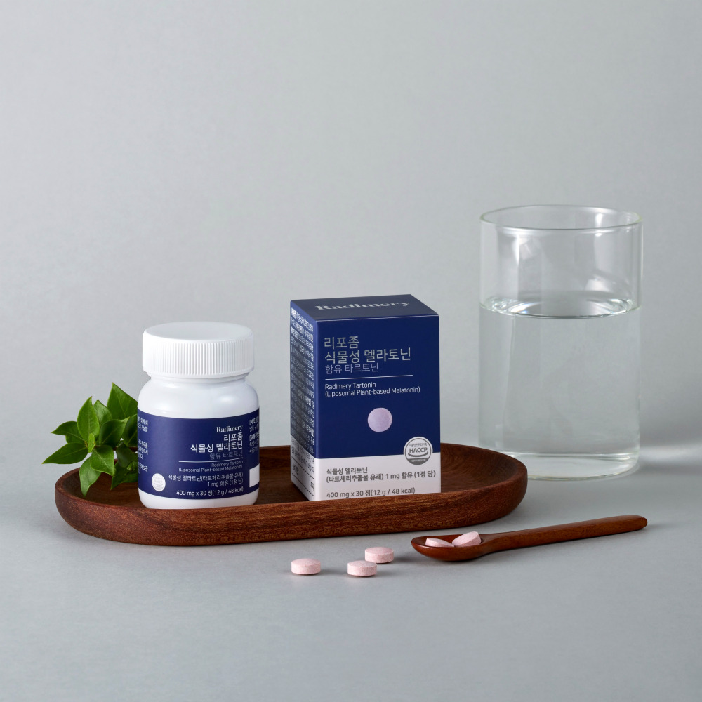 리포좀 식물성 멜라토닌 함유 타르토닌 타트체리 추출 30정, 10개 - 상품 이미지