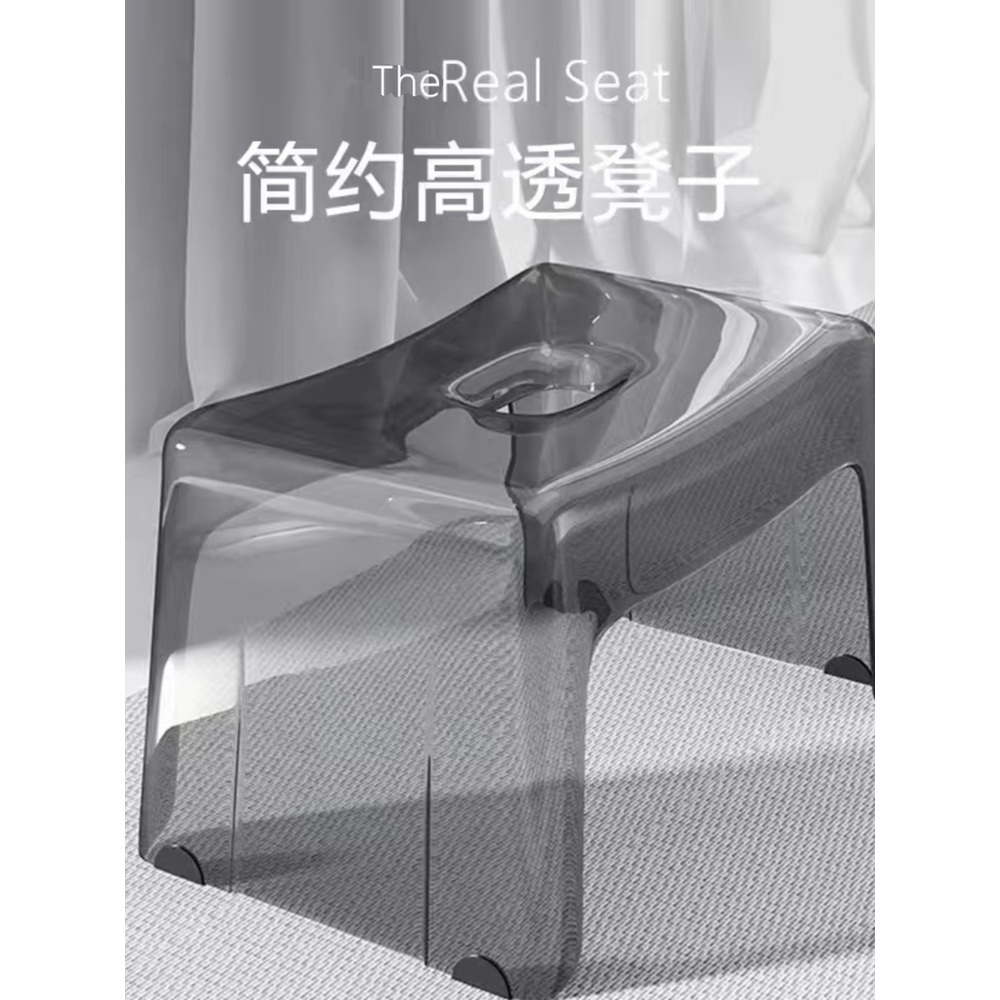 아크릴 사각 스툴 간이 전시 다이 디스플레이 촬영 소품 대형 3팩 (회색+파란색+보라색) 29CM - 상세 이미지 2