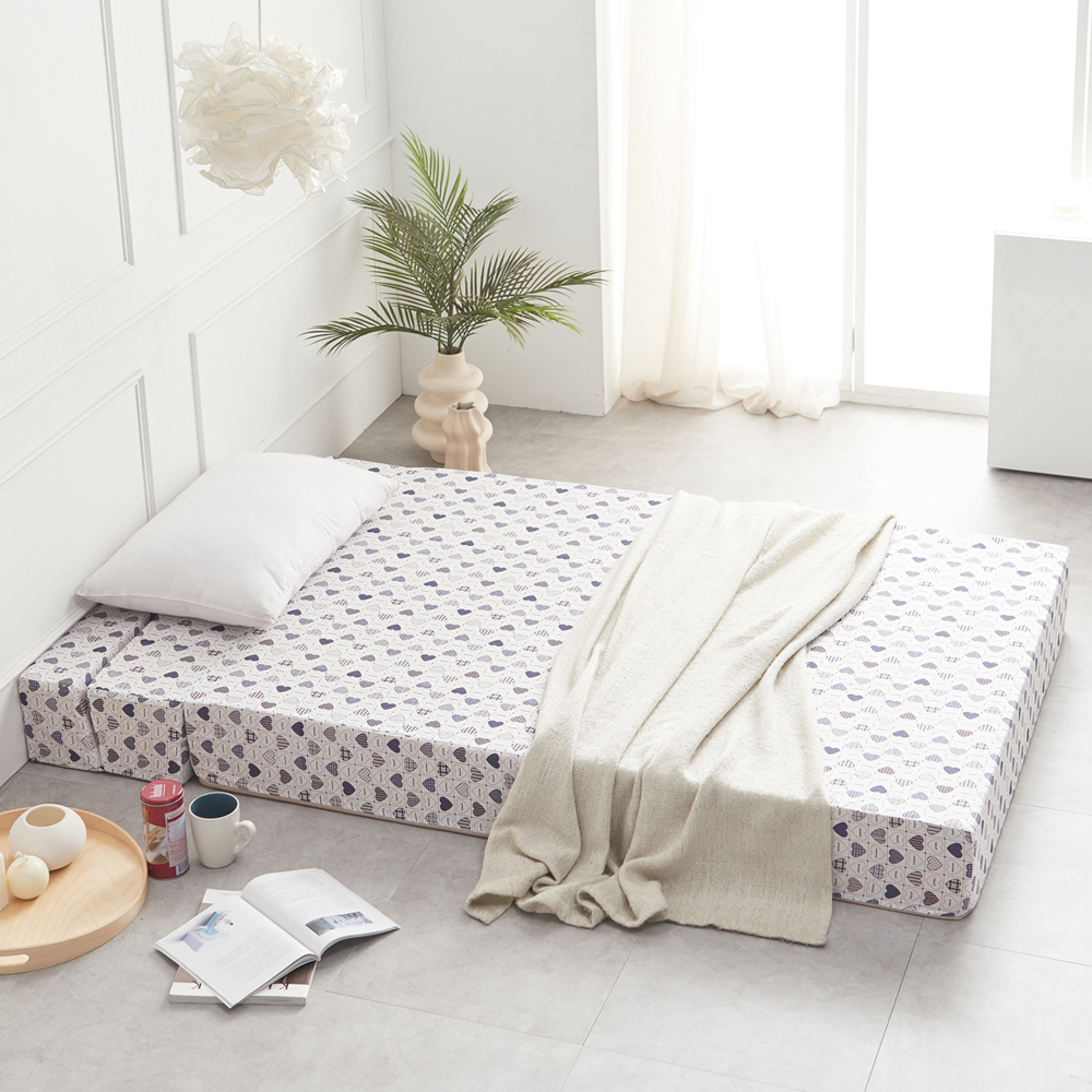 서광퍼니처 스테이 18cm 4단 접이식 매트리스 SS 슈퍼싱글