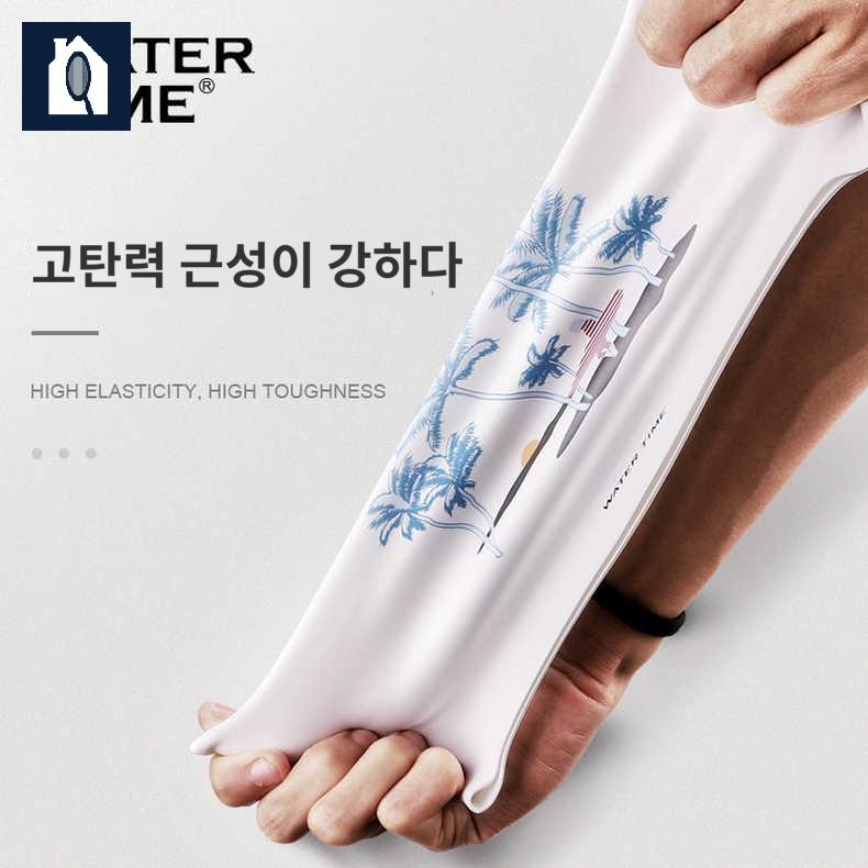 긴머리 롱헤어 수모 예쁜 대형 여성 수영모자 - 상세 이미지 3