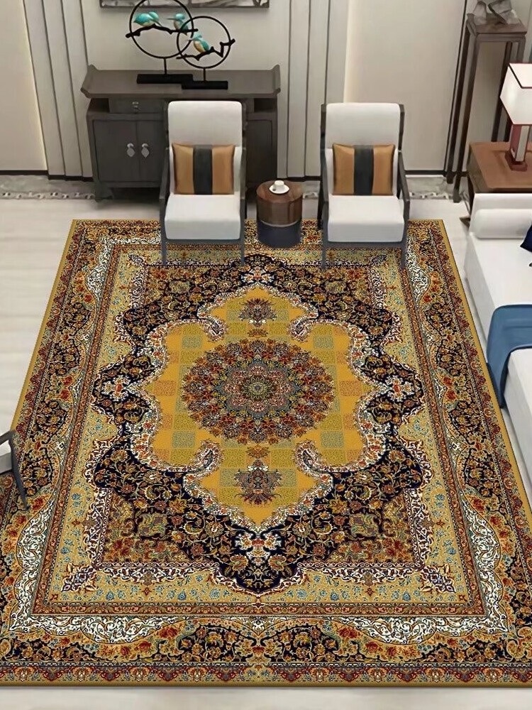 이란 카페트 페르시안 거실 양탄자 엔틱 사각형 러그 리오 그린 160X230cm - 상세 이미지 3