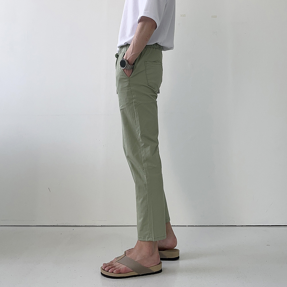 쿨링 팬츠 남자 여름 면 바지 아이스 팬츠 남성냉장고바지 - 상세 이미지 4