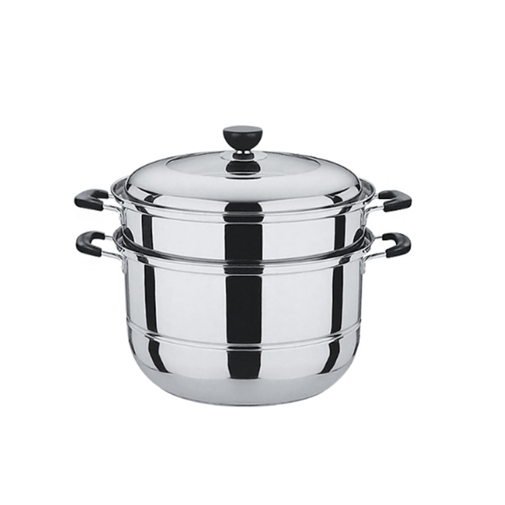 스텐찜판 스탠 냄비 대형 찜솥 찜통 들통 큰 곰솥 2단 찜기 - 상세 이미지 3