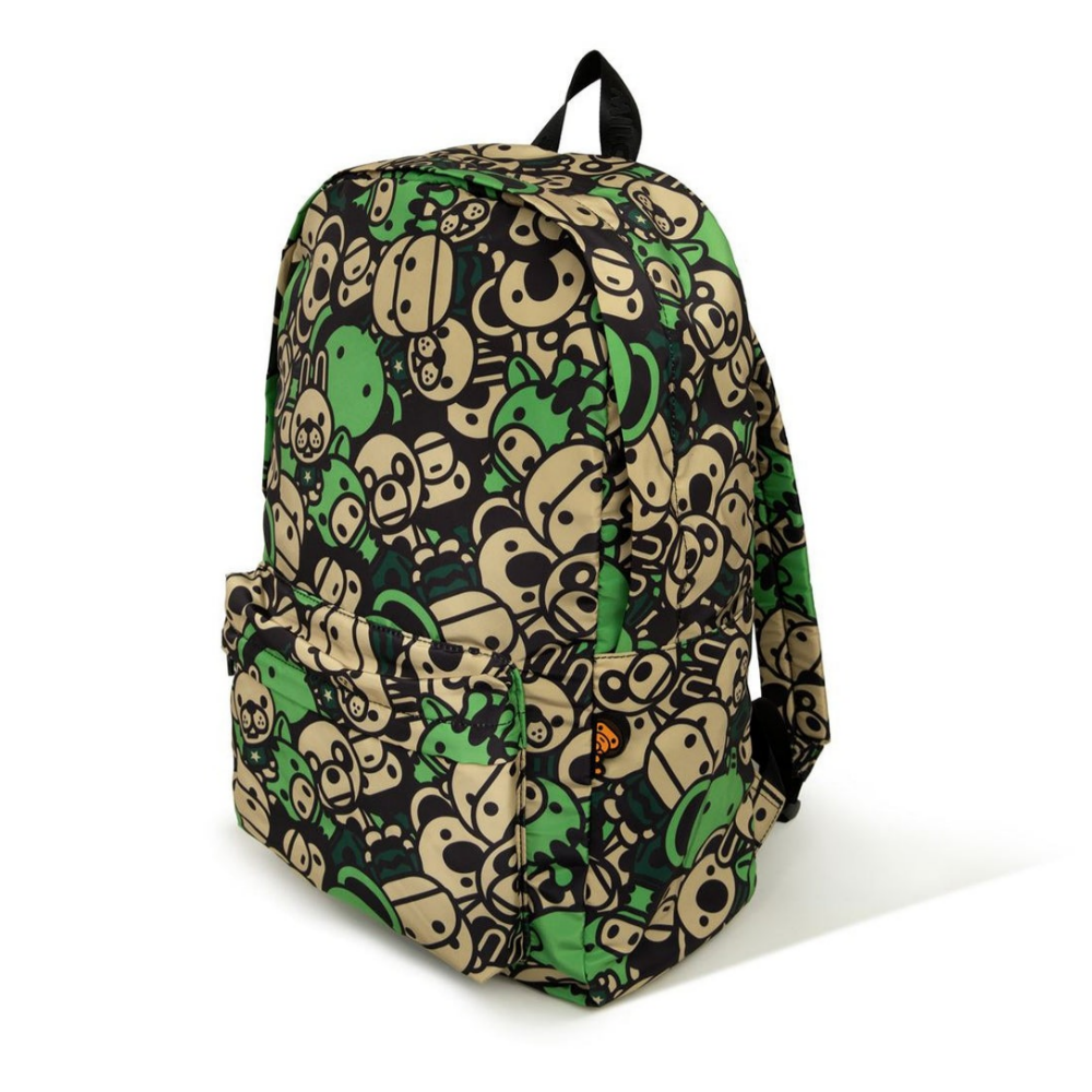 베이프 백팩 ALL FRIENDS LARGE BACKPACK AK70-189-001 - 메인 이미지