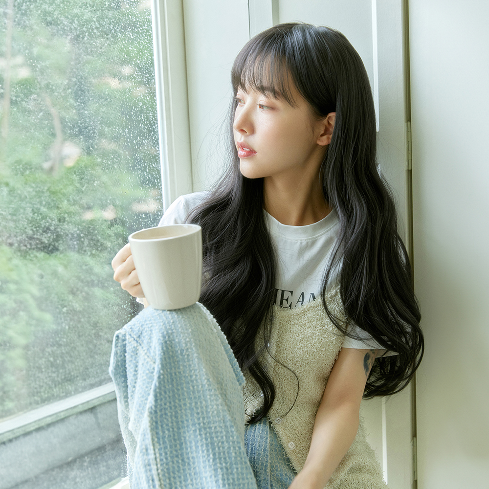 통가발 걸리쉬 롱웨이브 여신머리 자연스러운 가벼운 데일리 - 상품 이미지