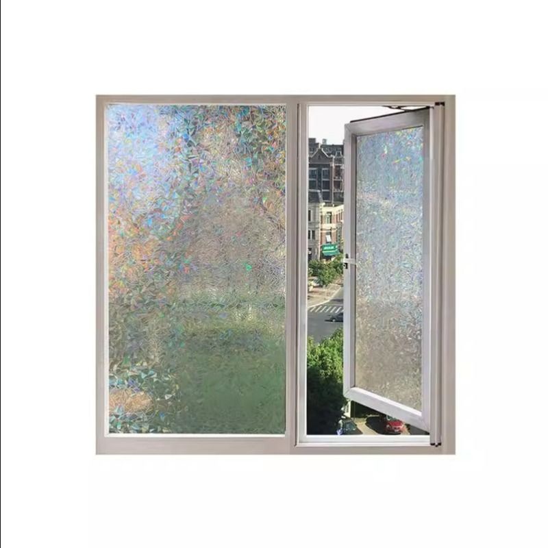 레트로 창문시트지 필름 빈티지 유리창 사생활 보호  흰색 무광택 30x100cm - 상세 이미지 5
