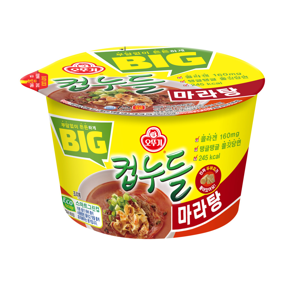 오뚜기 빅컵누들 마라탕 71.3g, 1개 - 메인 이미지