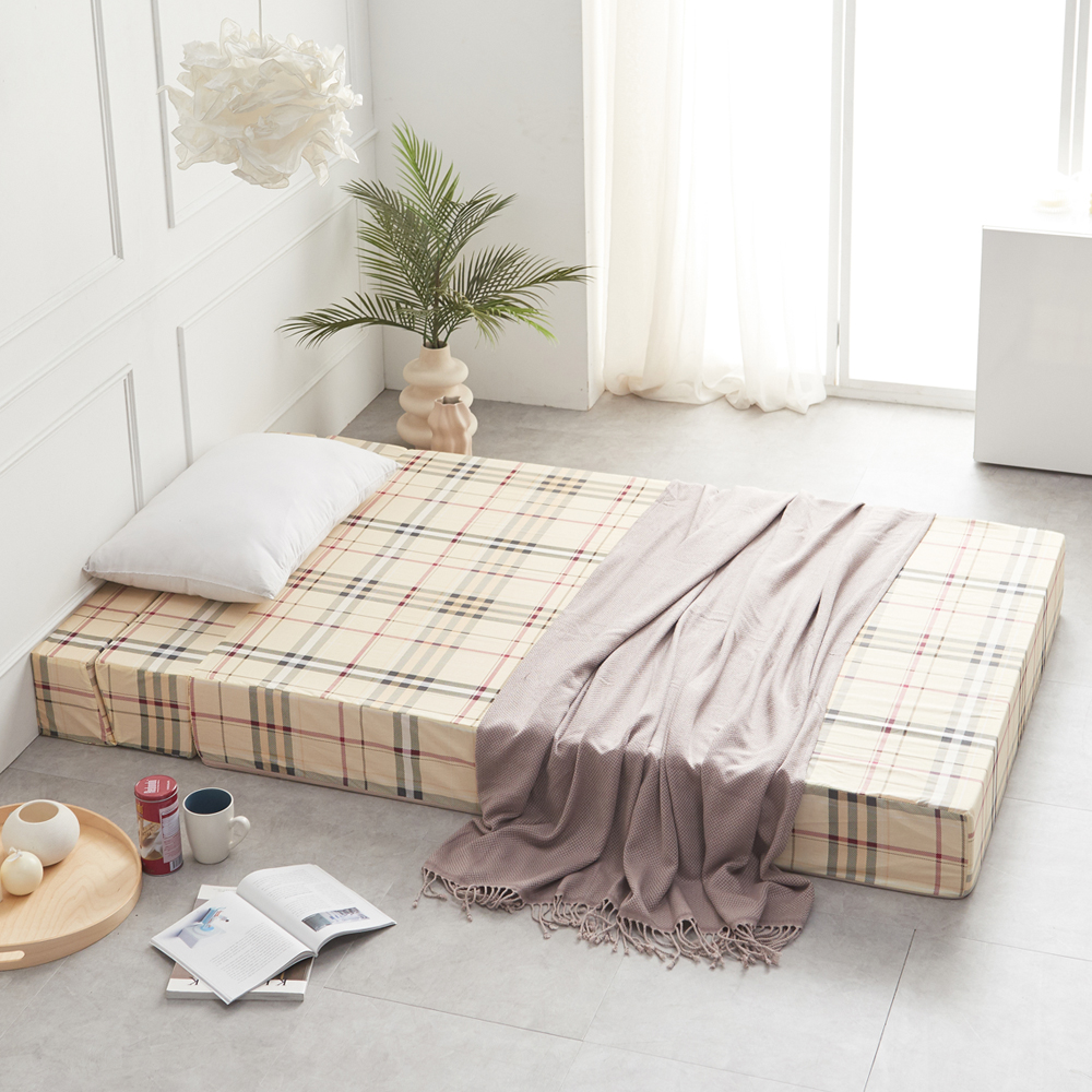 서광퍼니처 스테이 18cm 4단 접이식 매트리스 SS 슈퍼싱글