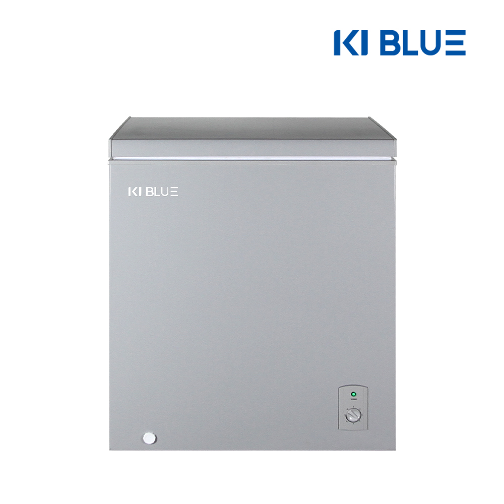 가정용 미니 소형 스탠드 냉동고 보존식 작은 서브 얼음 원룸 다목적 그레이 KFHF-150D