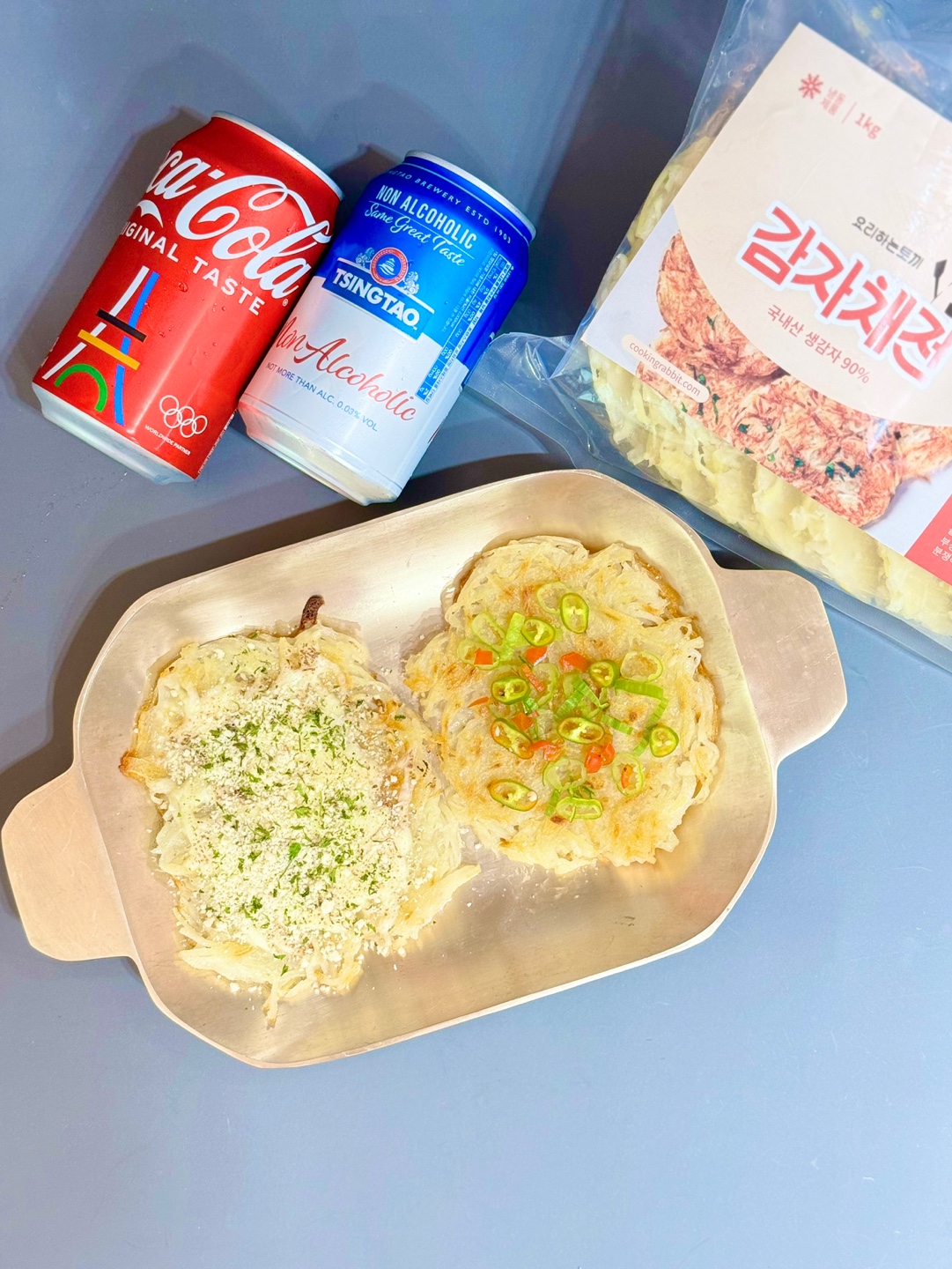 국내산 생감자만 사용한 함량90%이상인 요리하는토끼 감자채전 500g(100g x 5장) - 상세 이미지 4