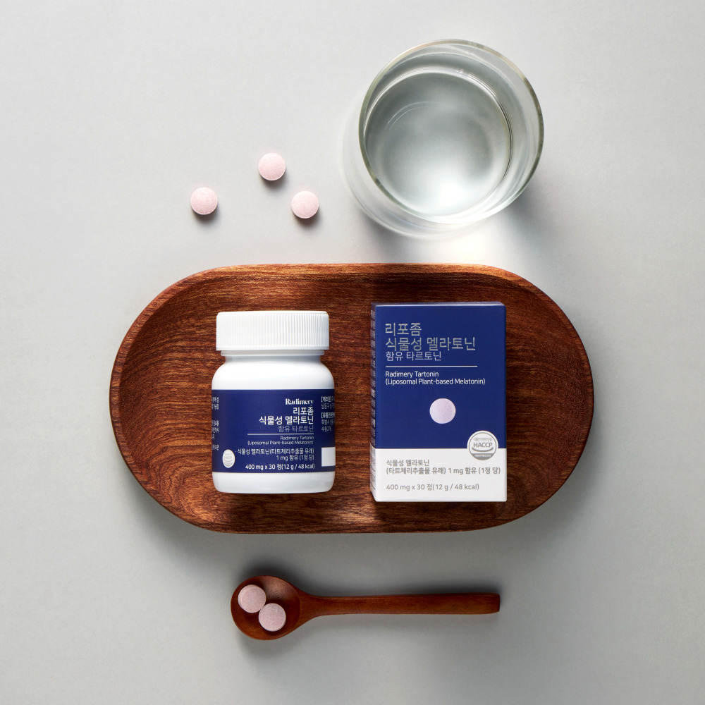 리포좀 식물성 멜라토닌 함유 타르토닌 타트체리 추출 30정, 10개 - 상세 이미지 5