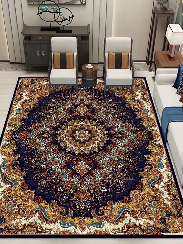 이란 카페트 페르시안 거실 양탄자 엔틱 사각형 러그 리오 그린 160X230cm - 상세 이미지 5