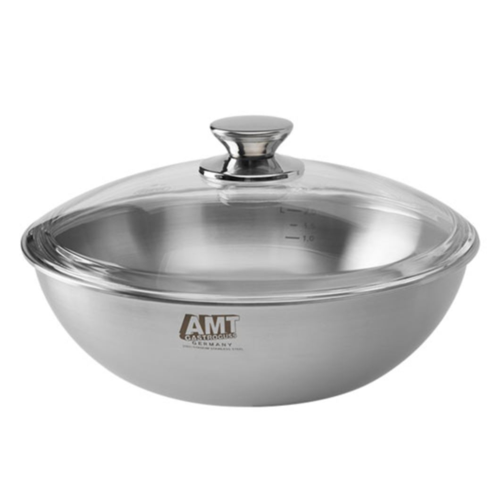 독일 AMT 스텐 IH인덕션 궁중팬 2종 웍 26cm - 상세 이미지 5