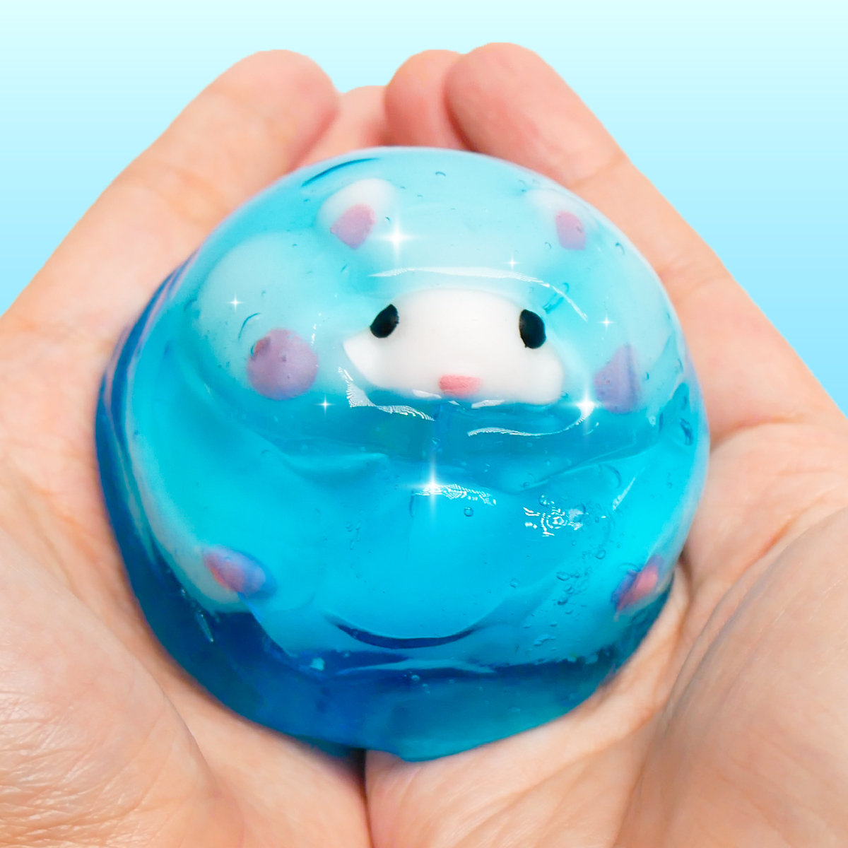 에너지업! 햄스터 말랑퐁 키덜트 슬라임 말랑이 액체괴물 액괴 마켓 선물