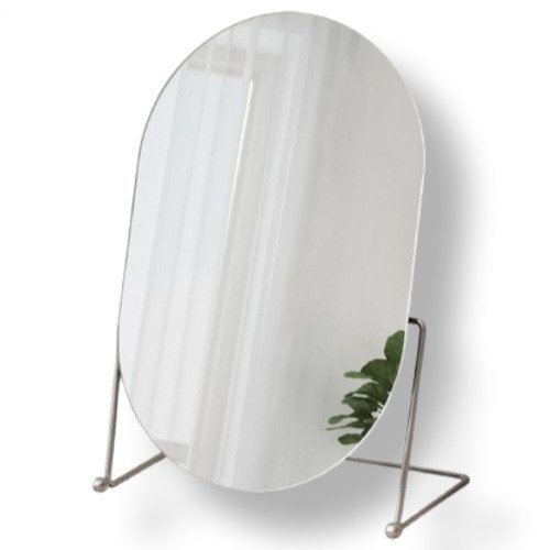 만만템 탁상거울 각도조절 화장 메탈 스탠드 제품 이미지