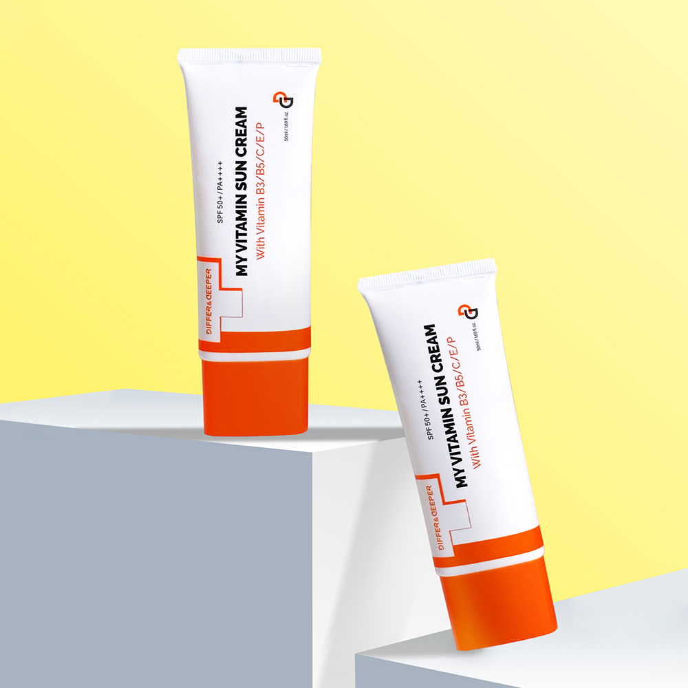 디퍼앤디퍼 올인원 마이 비타민 선크림 미백 톤업 혼합자차 SPF50+ PA++++ 50ml - 상세 이미지 4