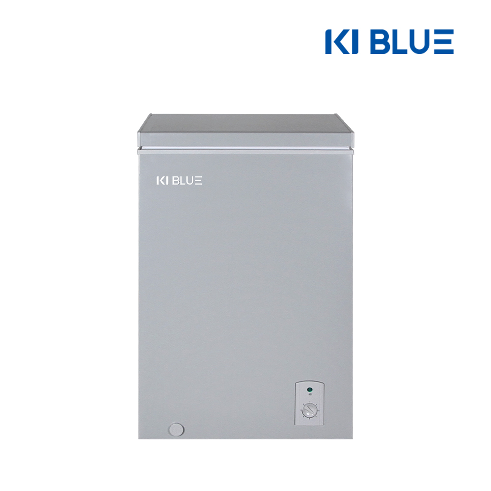 가정용 미니 소형 스탠드 냉동고 보존식 작은 서브 얼음 원룸 다목적 그레이 KFHF-90D (바퀴없음)