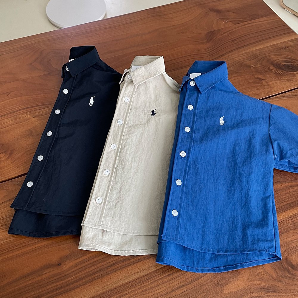 기획 셔츠 JK 자켓 여름 나일론 키즈 패밀리룩 키즈 아기 주니어 로이