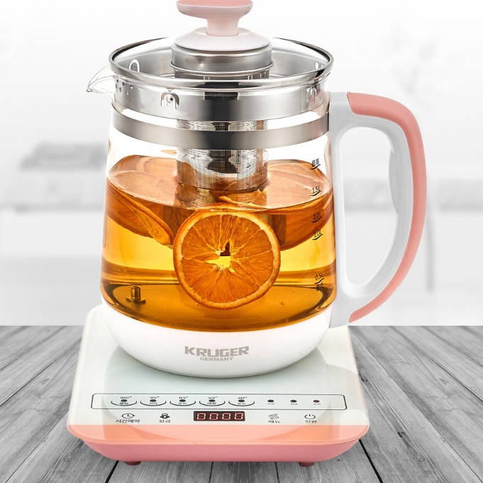 전기티팟 전기차탕기 온도조절커피포트